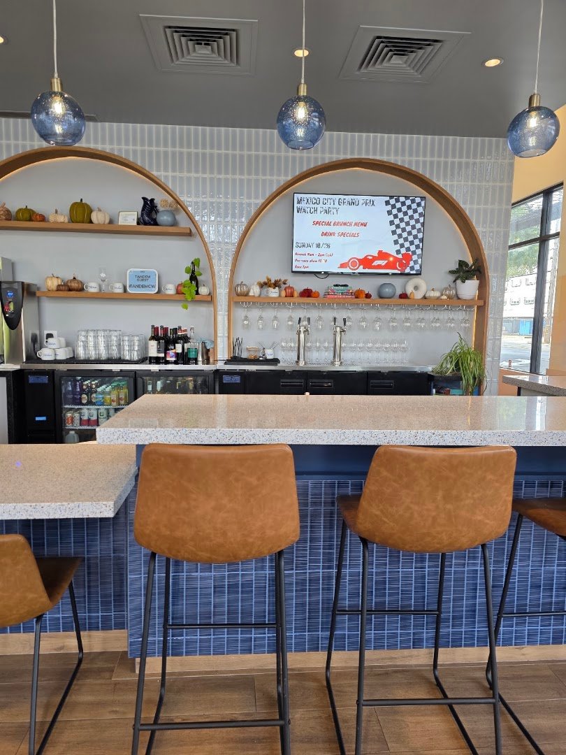 Interior of Tandem Coffee & Wine, specialty coffee shop in Sacramento