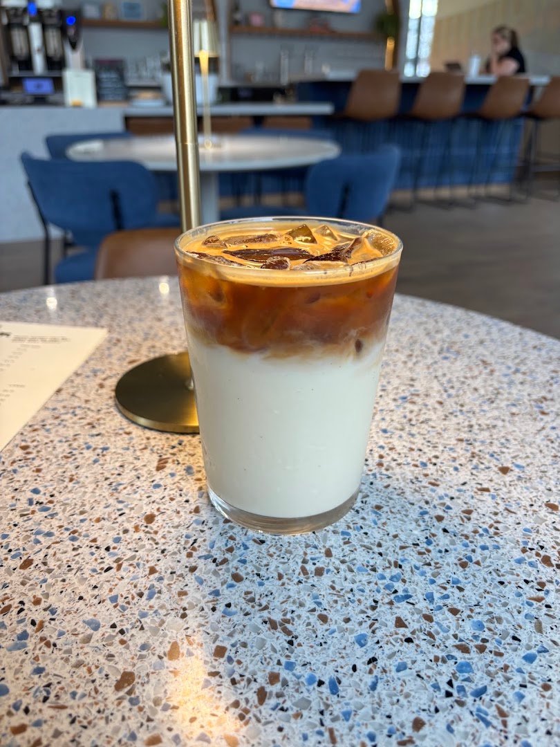 Coffee at Tandem Coffee & Wine, specialty coffee shop in Sacramento