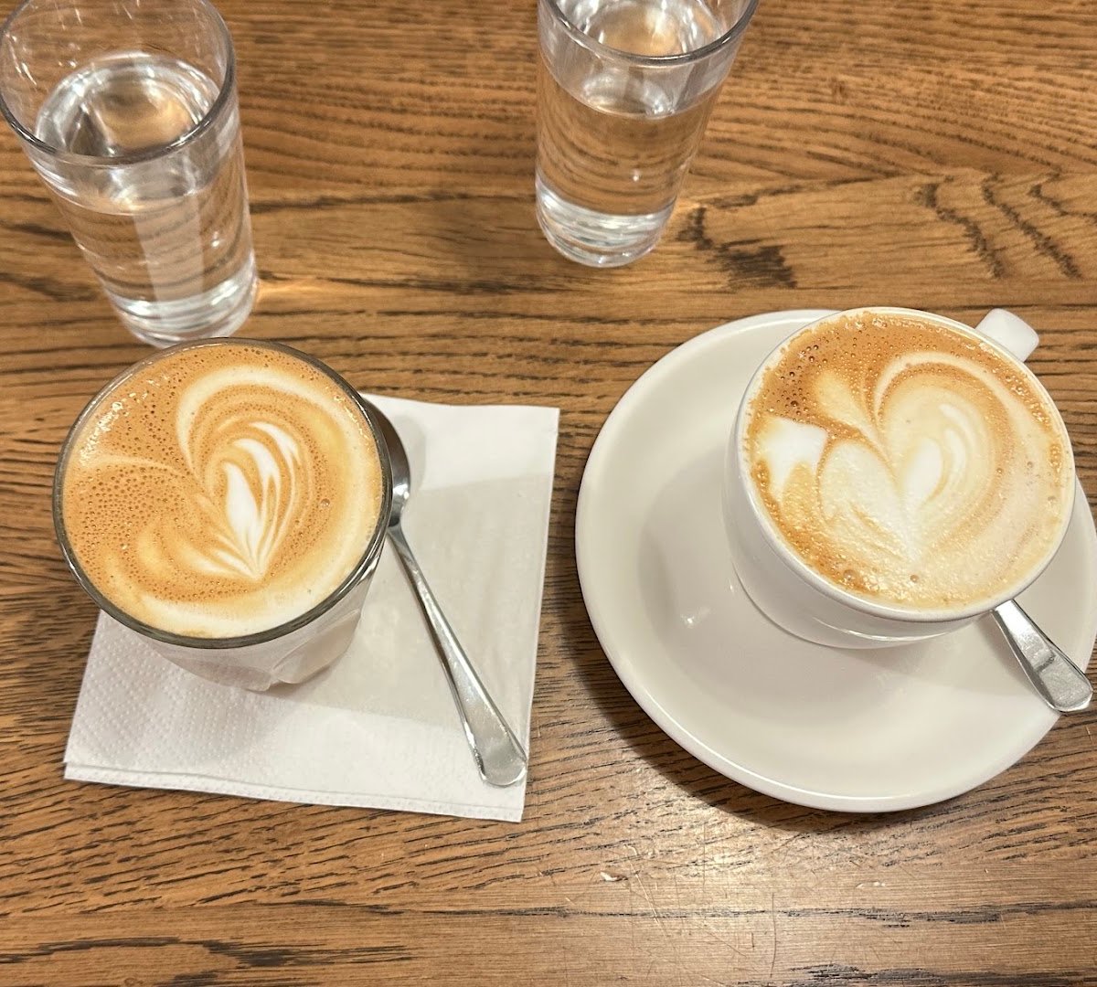 Coffee at Tim Wendelboe, specialty coffee shop in Oslo