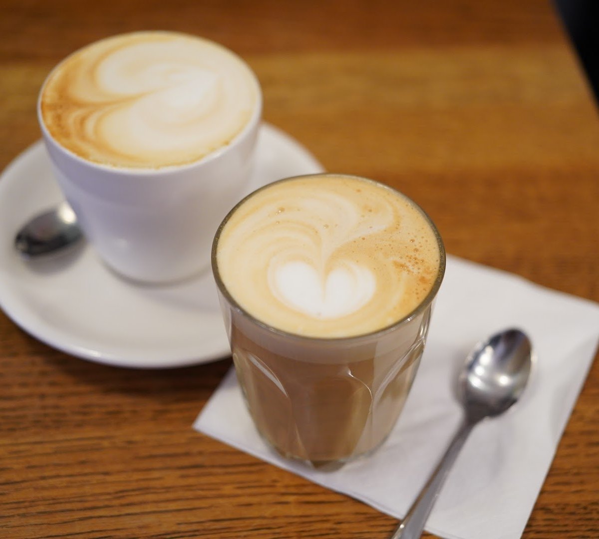 Coffee at Tim Wendelboe, specialty coffee shop in Oslo