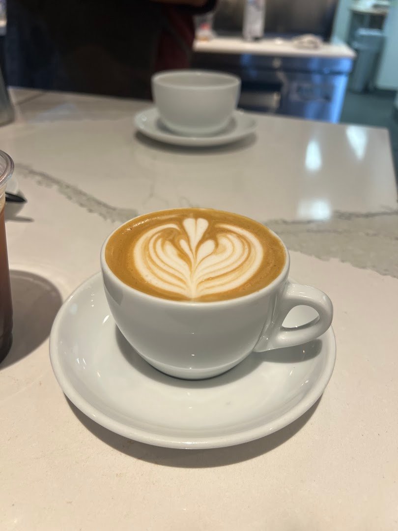 Coffee at Living Room Coffee Craft, specialty coffee shop in San Jose
