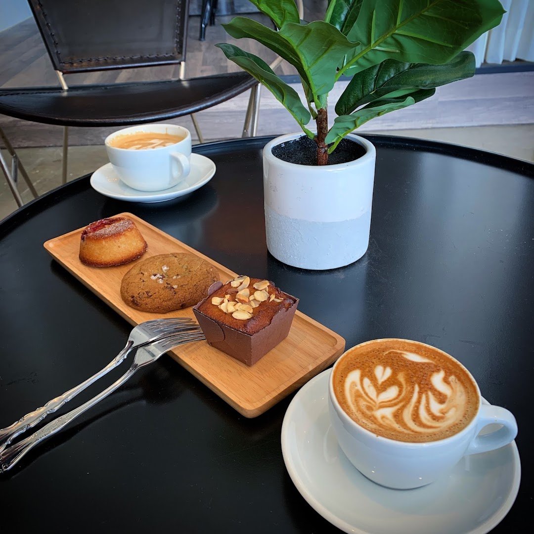 Coffee at Living Room Coffee Craft, specialty coffee shop in San Jose