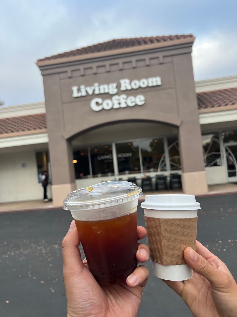 Storefront of Living Room Coffee Craft, specialty coffee shop in San Jose