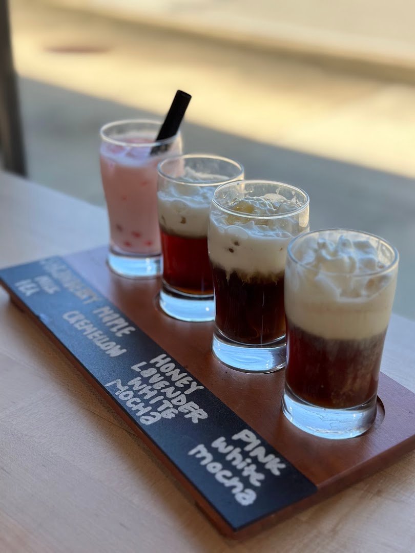 Coffee at Barrel Racing Baristas, specialty coffee shop in Indianapolis