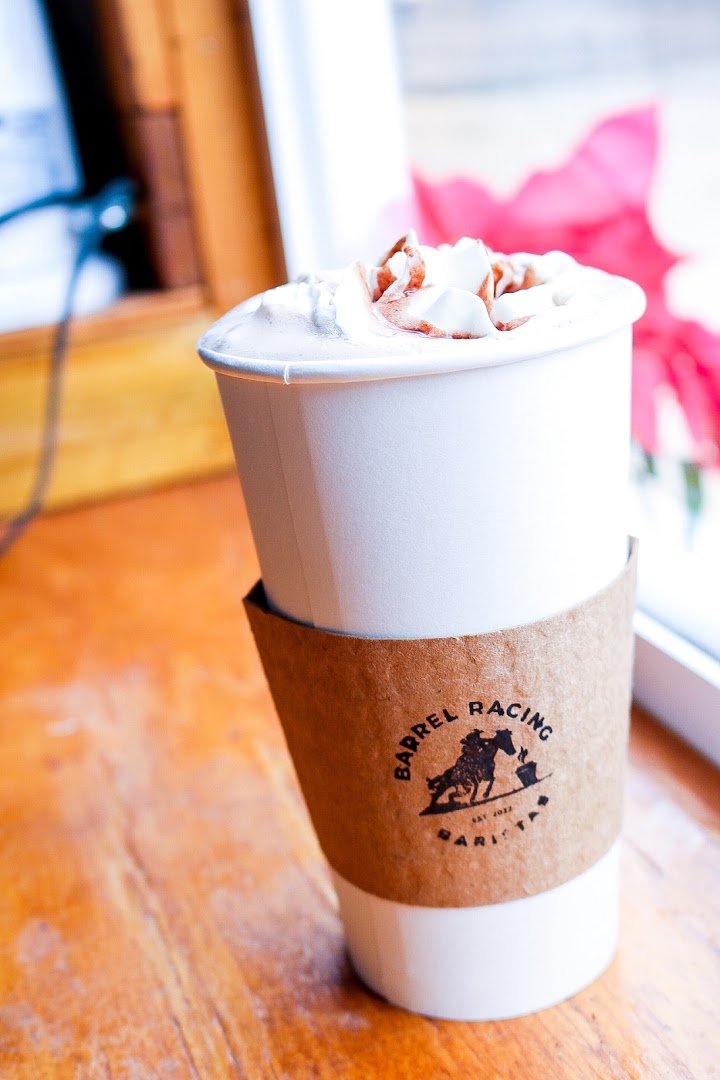 Coffee at Barrel Racing Baristas, specialty coffee shop in Indianapolis