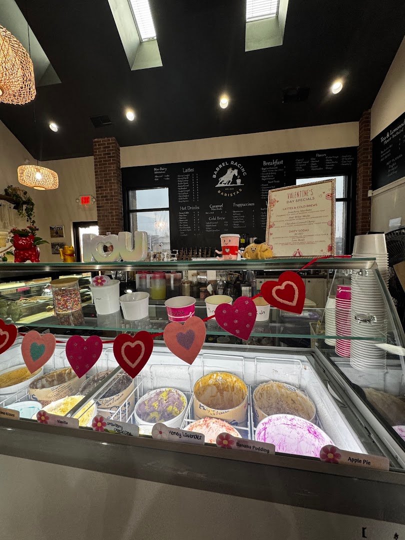 Interior of Barrel Racing Baristas, specialty coffee shop in Indianapolis