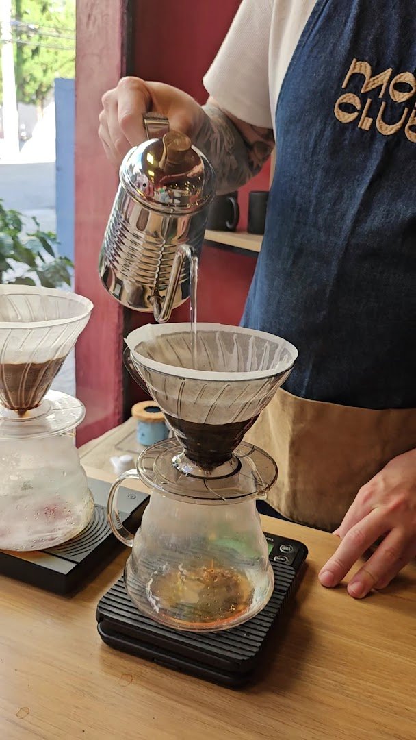 Coffee at Moka Clube, specialty coffee shop in São Paulo