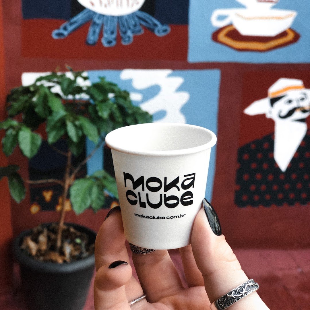 Coffee at Moka Clube, specialty coffee shop in São Paulo