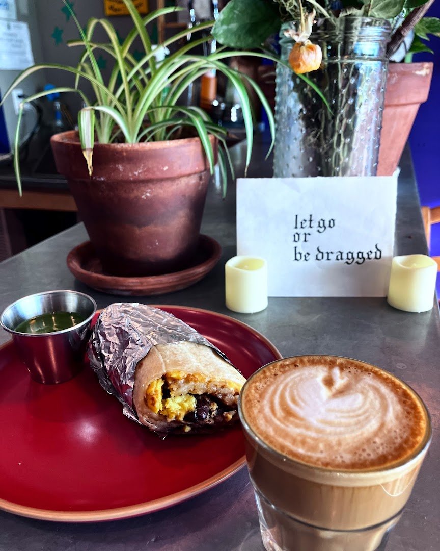 Coffee at Kinder Being Cafe, specialty coffee shop in Pittsburgh