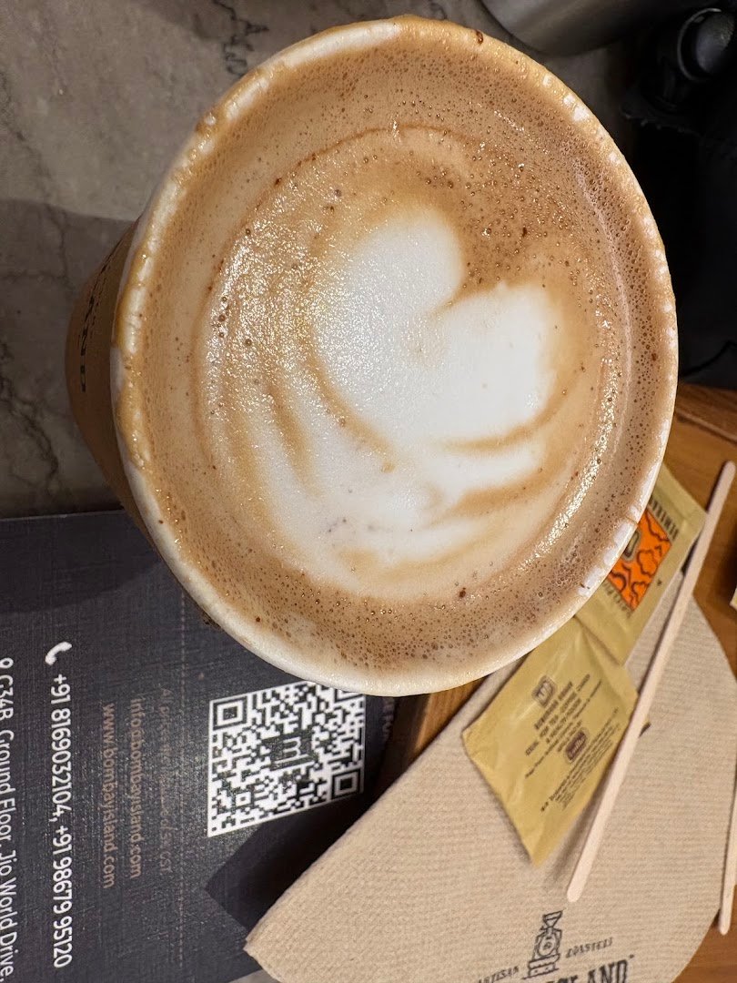Coffee at Bombay Island, specialty coffee shop in Mumbai