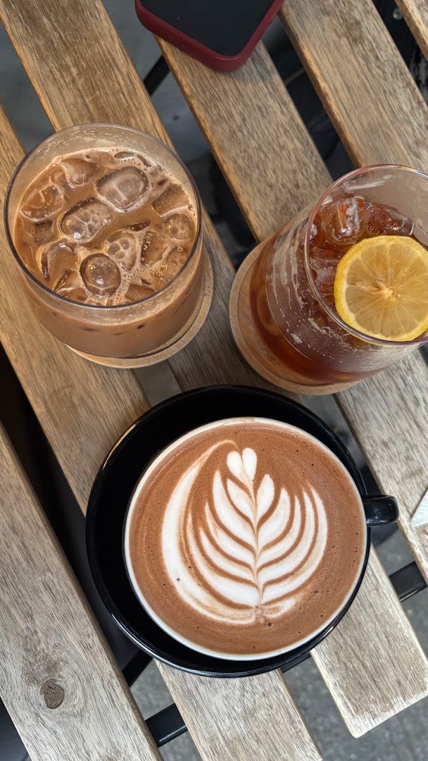 Coffee at Paradigma Café, specialty coffee shop in Mexico City