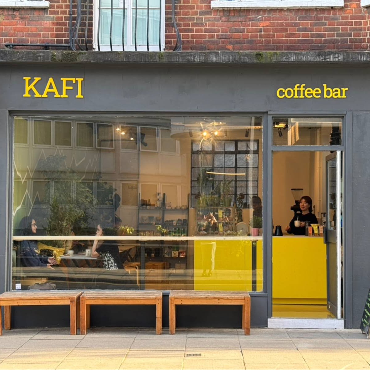 Kafi specialty coffee shop in London - photo 12