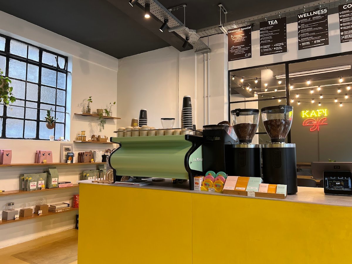 Kafi specialty coffee shop in London - photo 6