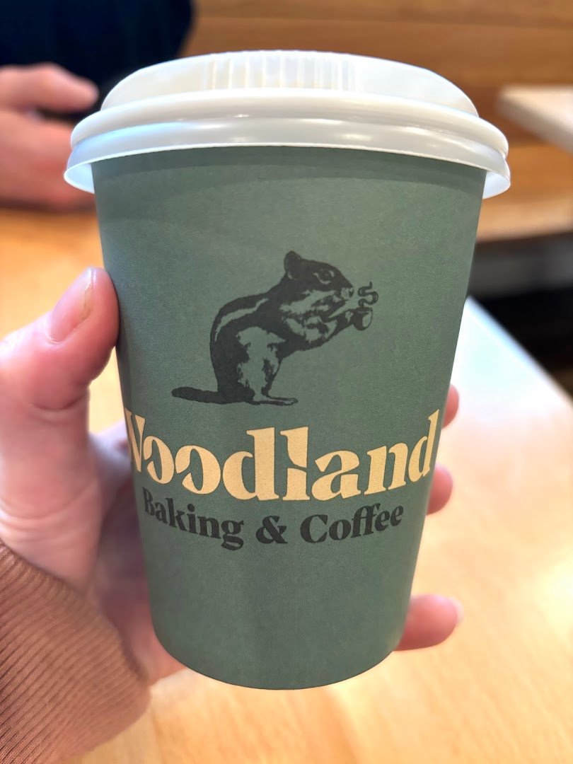 Coffee at Woodland Baking and Coffee, specialty coffee shop in Stowe