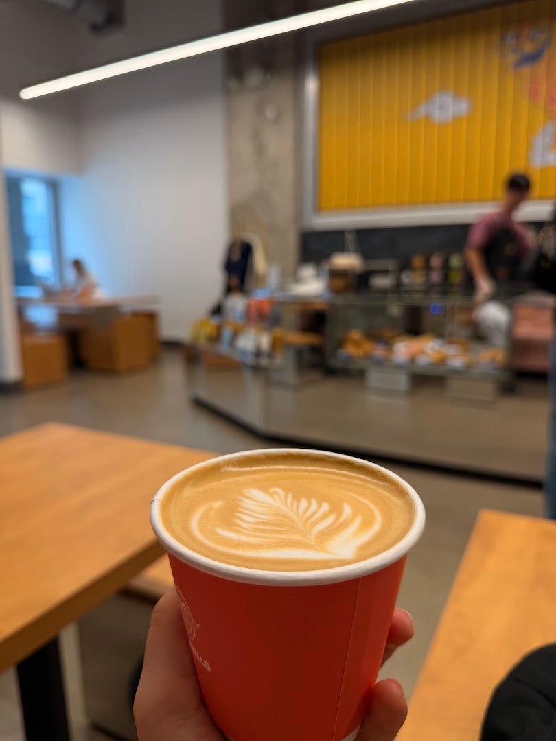 Coffee at De Mello Coffee, specialty coffee shop in Toronto