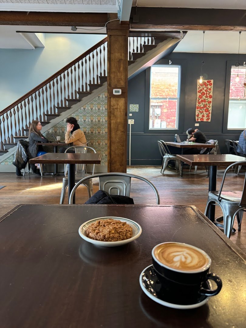 Coffee at Quills Coffee, specialty coffee shop in Louisville