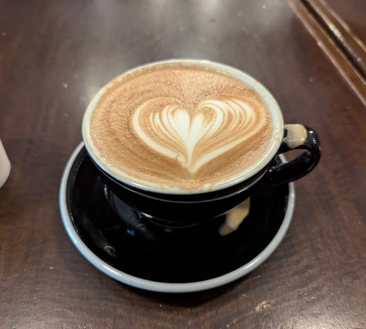 Coffee at Quills Coffee, specialty coffee shop in Louisville