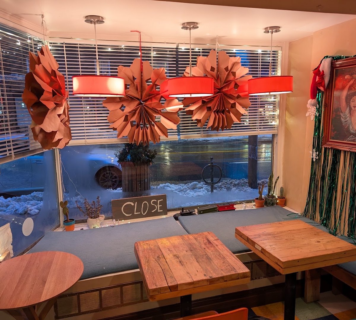 Interior of Osprey Cafe, specialty coffee shop in Toronto