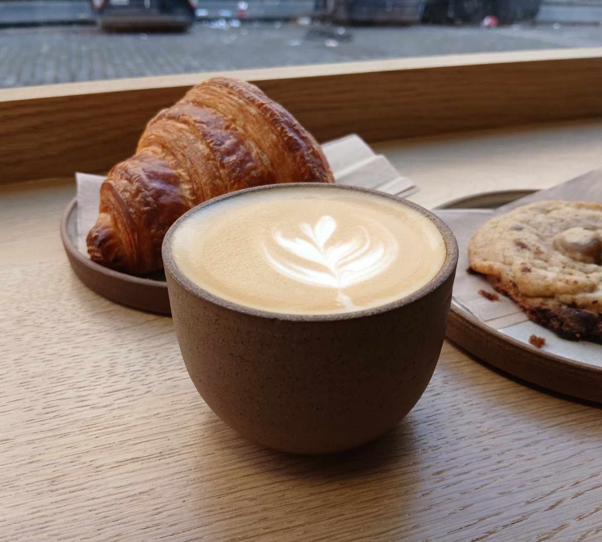 Coffee at Origin Coffee (South College Street), specialty coffee shop in Edinburgh