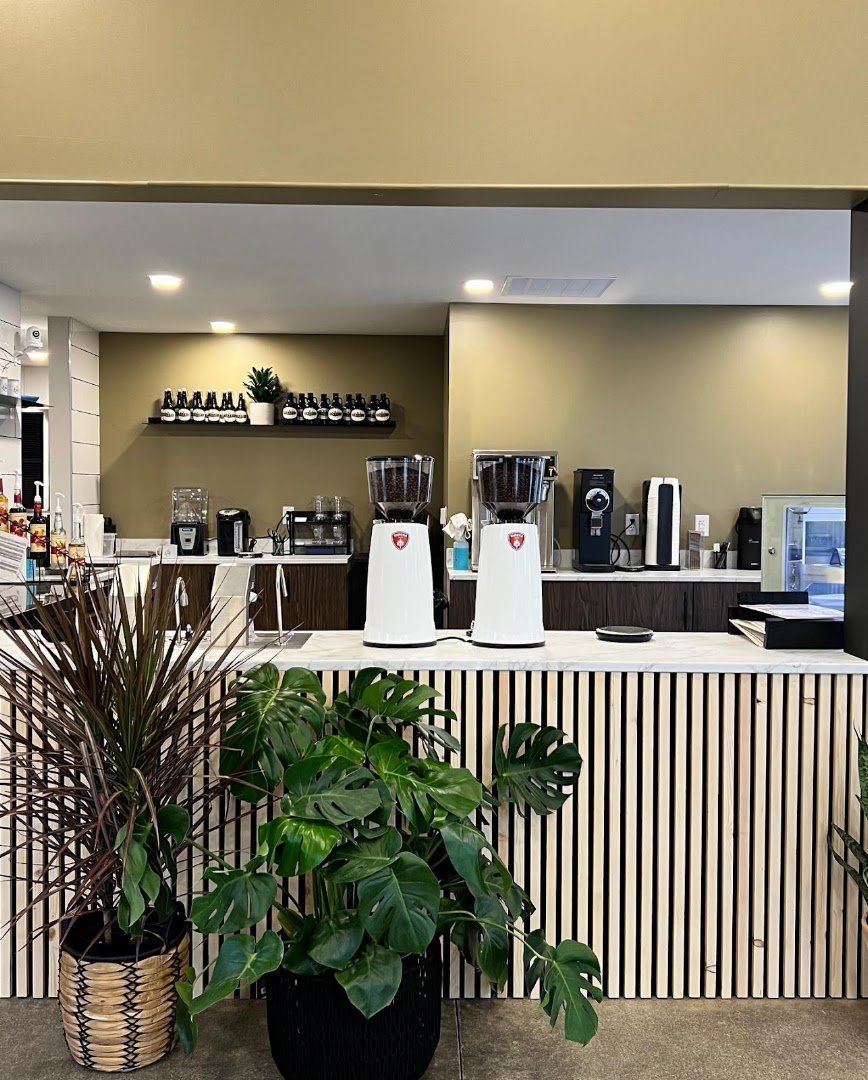 Interior of Coffeehouse Five, specialty coffee shop in Indianapolis