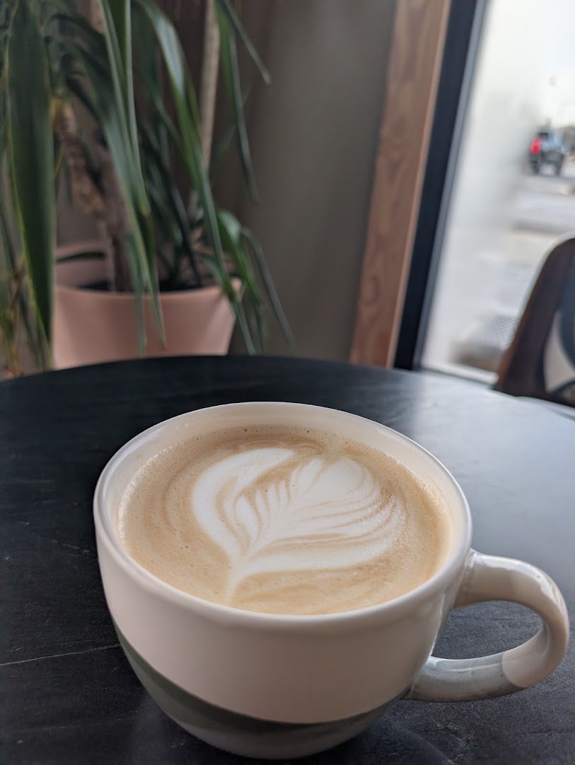 Coffee at Coffeehouse Five, specialty coffee shop in Indianapolis