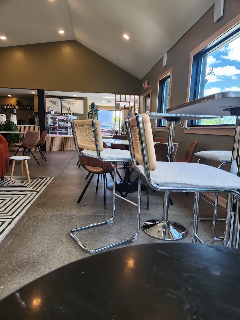 Interior of Coffeehouse Five, specialty coffee shop in Indianapolis
