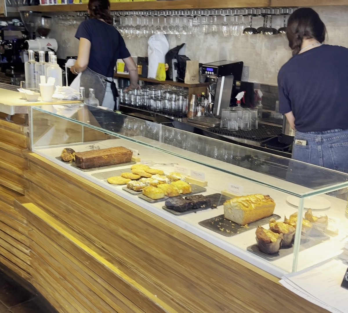 Interior of Barnum Roma, specialty coffee shop in Rome