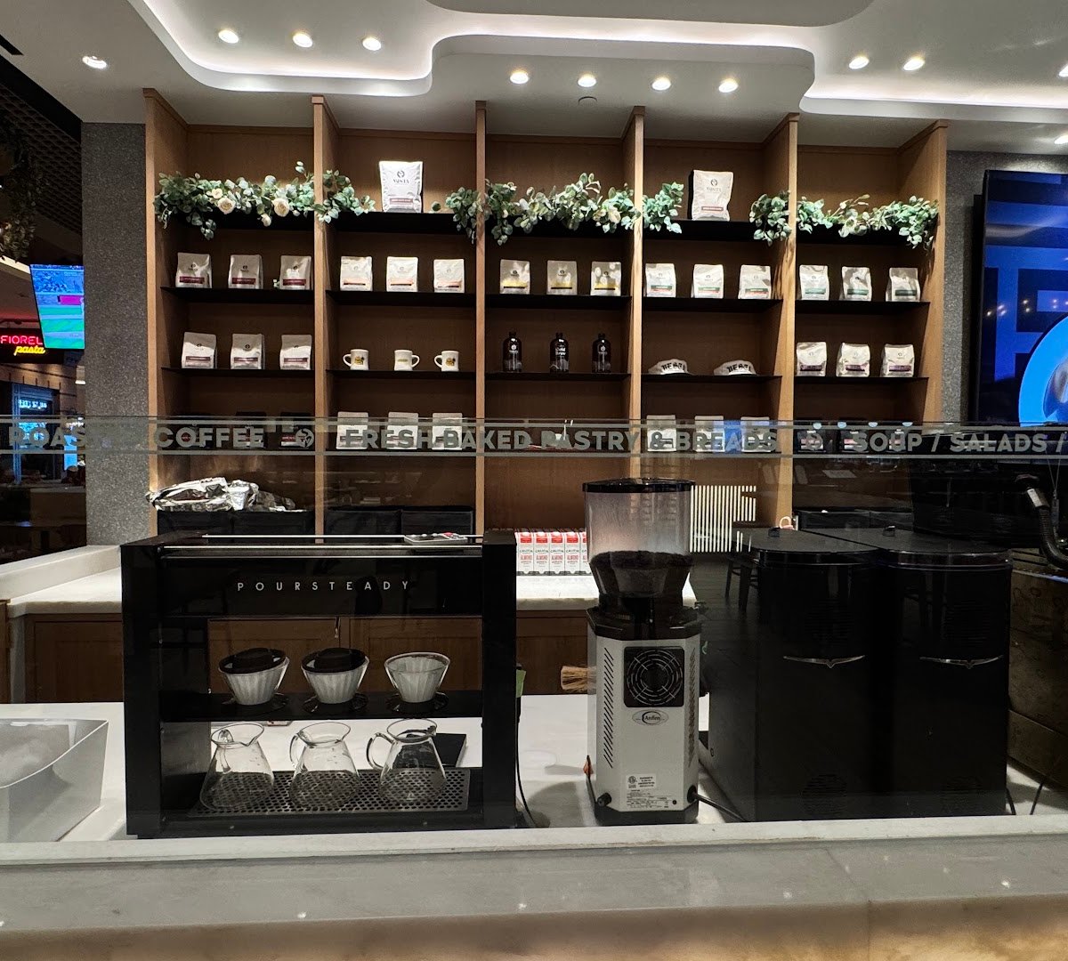 Interior of Vesta Coffee Roasters - Lobby, specialty coffee shop in Las Vegas