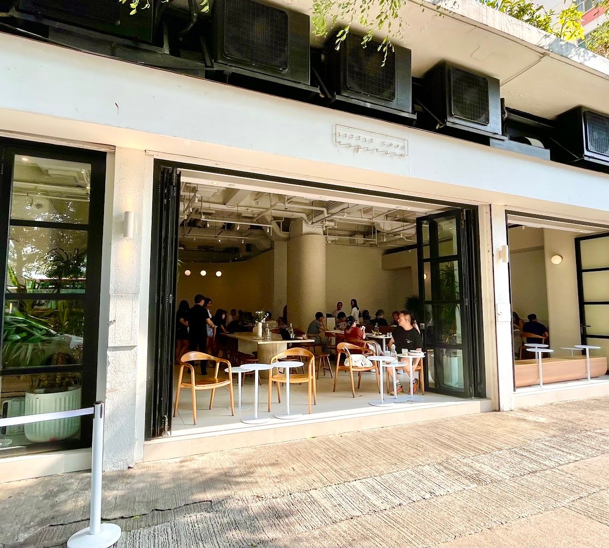 Storefront of Little Cove Espresso, specialty coffee shop in Hong Kong
