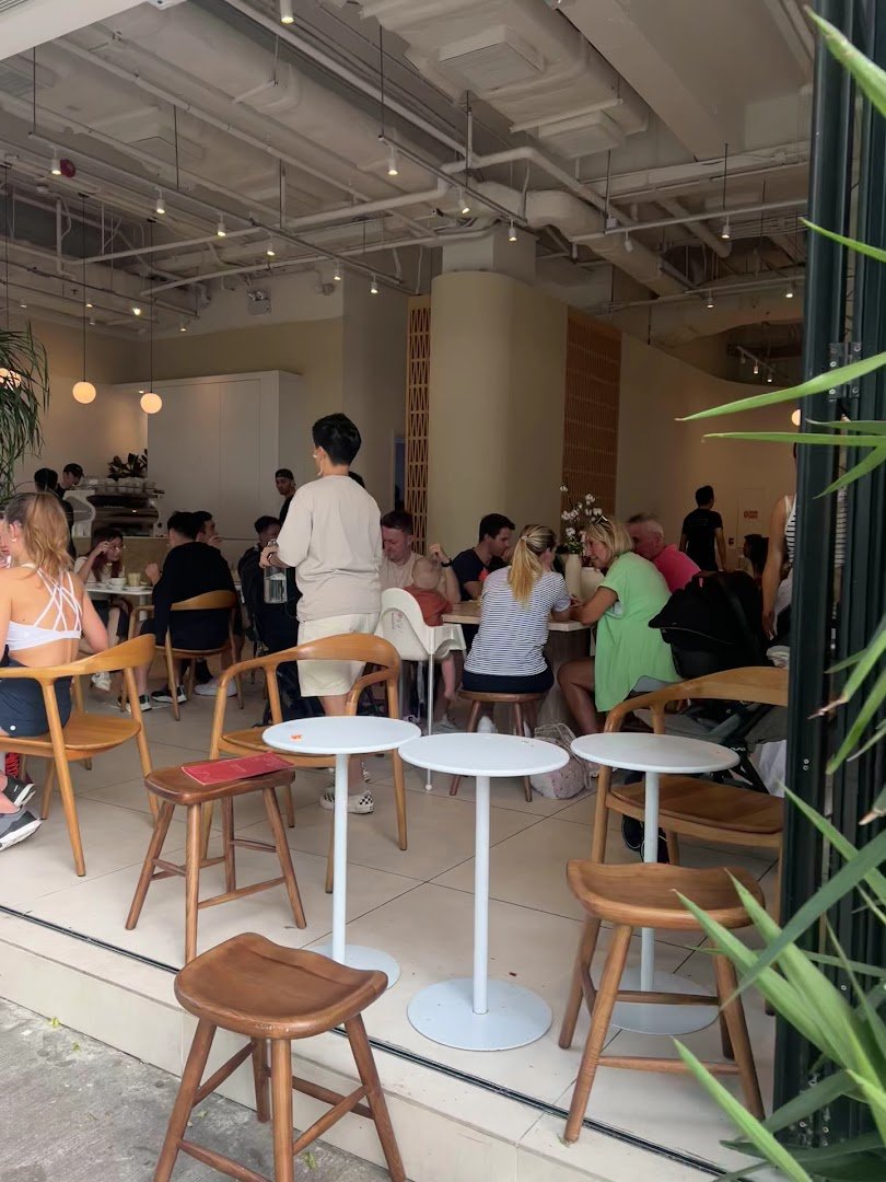 Interior of Little Cove Espresso, specialty coffee shop in Hong Kong