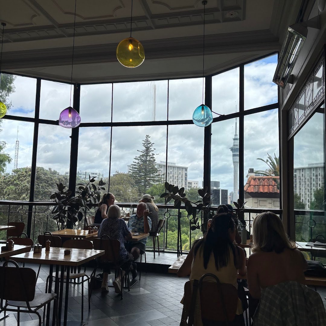Interior of Bestie Cafe, specialty coffee shop in Auckland