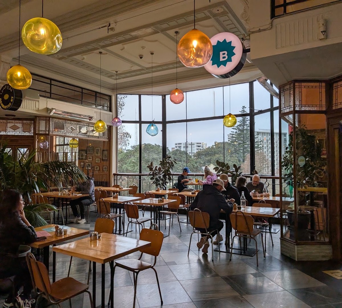 Interior of Bestie Cafe, specialty coffee shop in Auckland