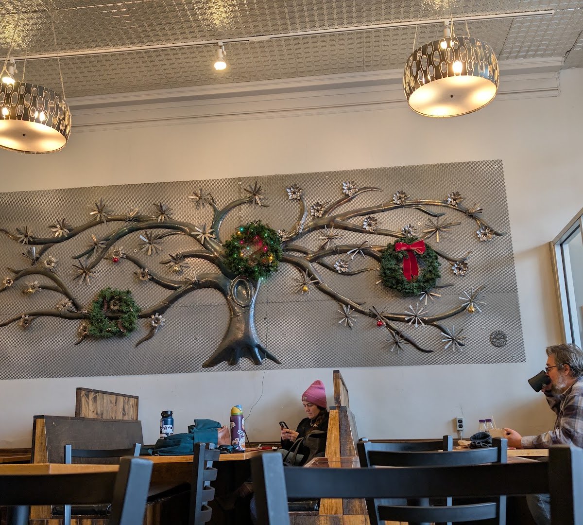 Interior of Barriques - Monroe St., specialty coffee shop in Madison