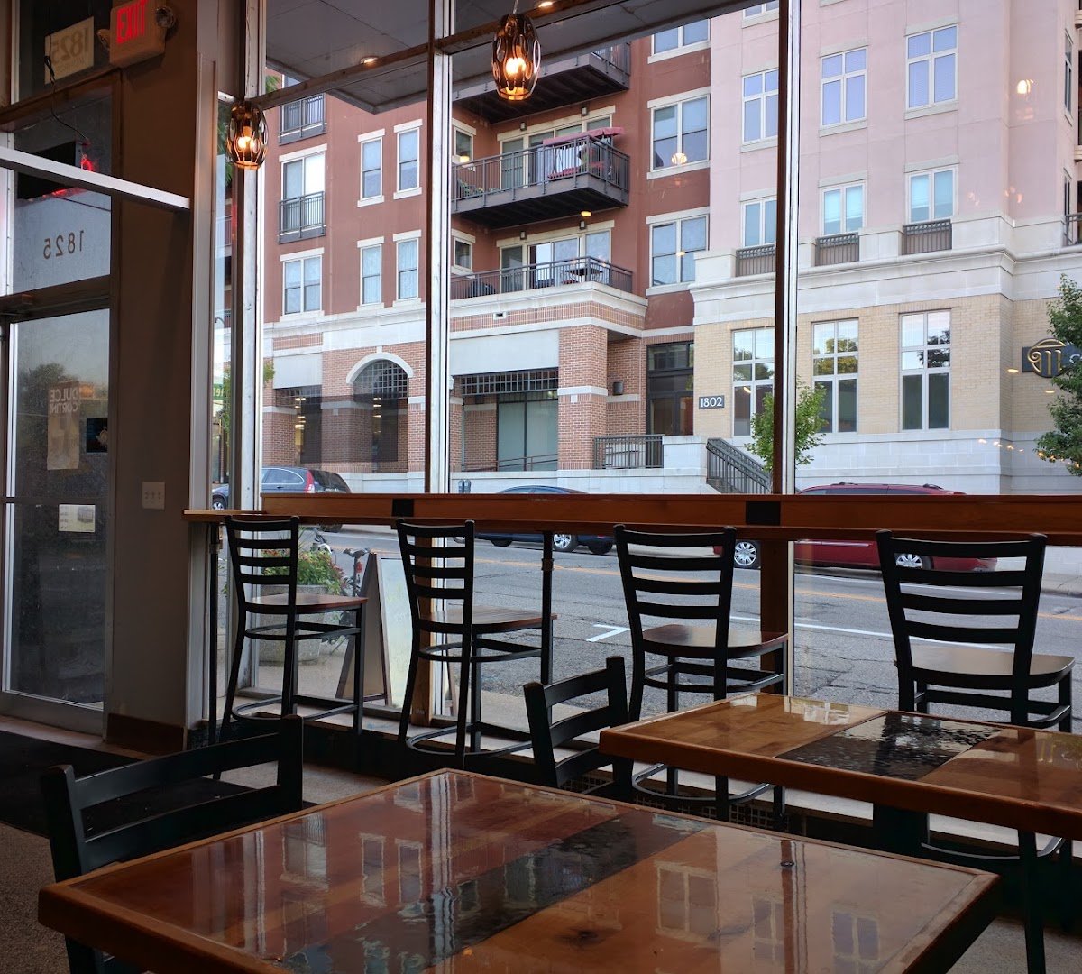 Interior of Barriques - Monroe St., specialty coffee shop in Madison