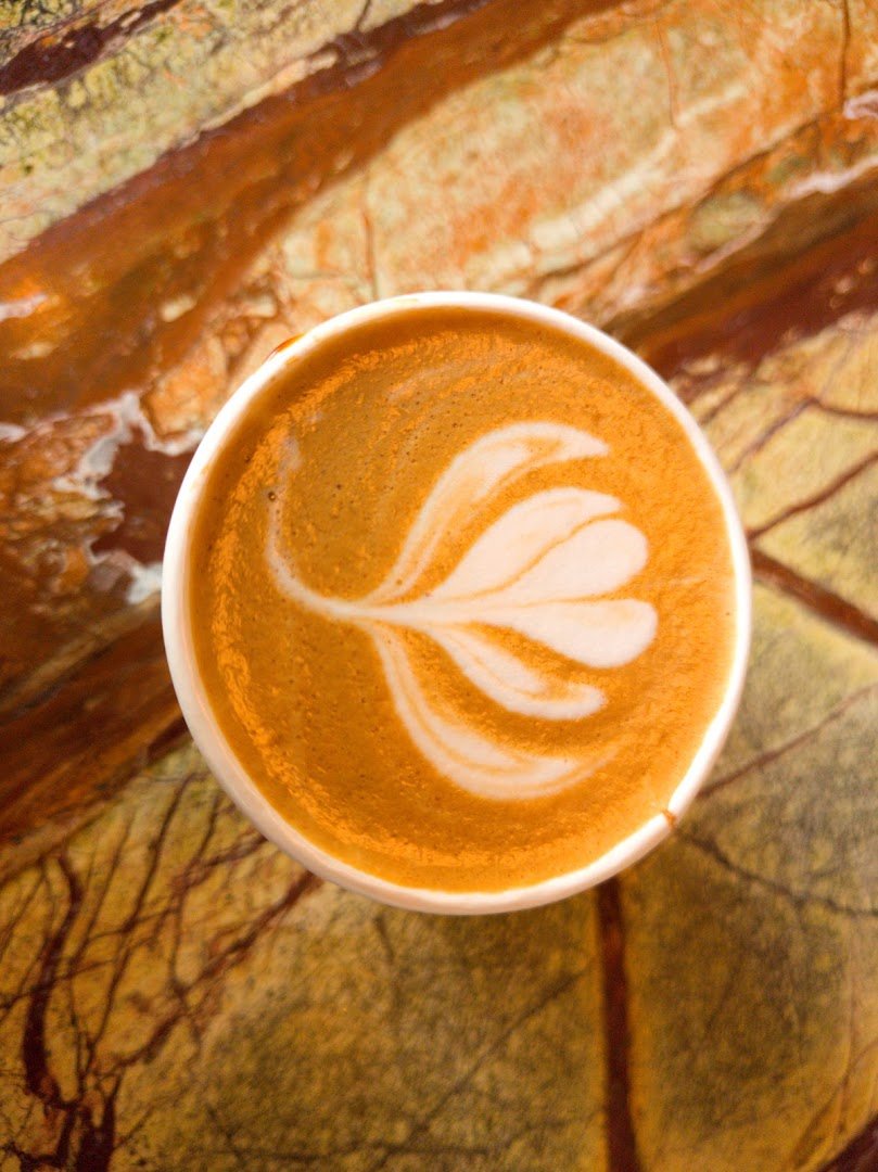Coffee at La Colombe Coffee Workshop, specialty coffee shop in Philadelphia