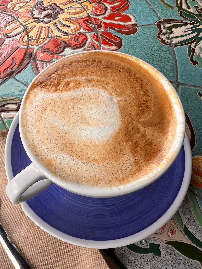 Coffee at Crema Coffee Roasting Company., specialty coffee shop in San Jose