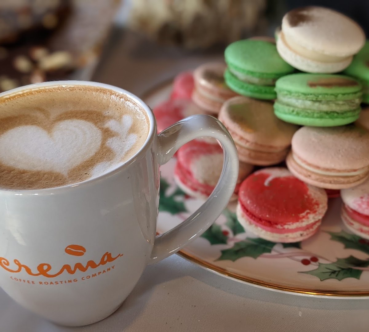 Coffee at Crema Coffee Roasting Company., specialty coffee shop in San Jose