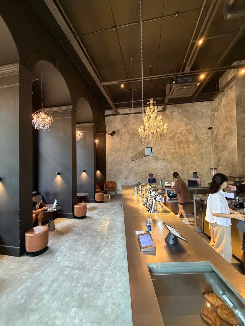 Interior of Alchemist The Mill, specialty coffee shop in Singapore