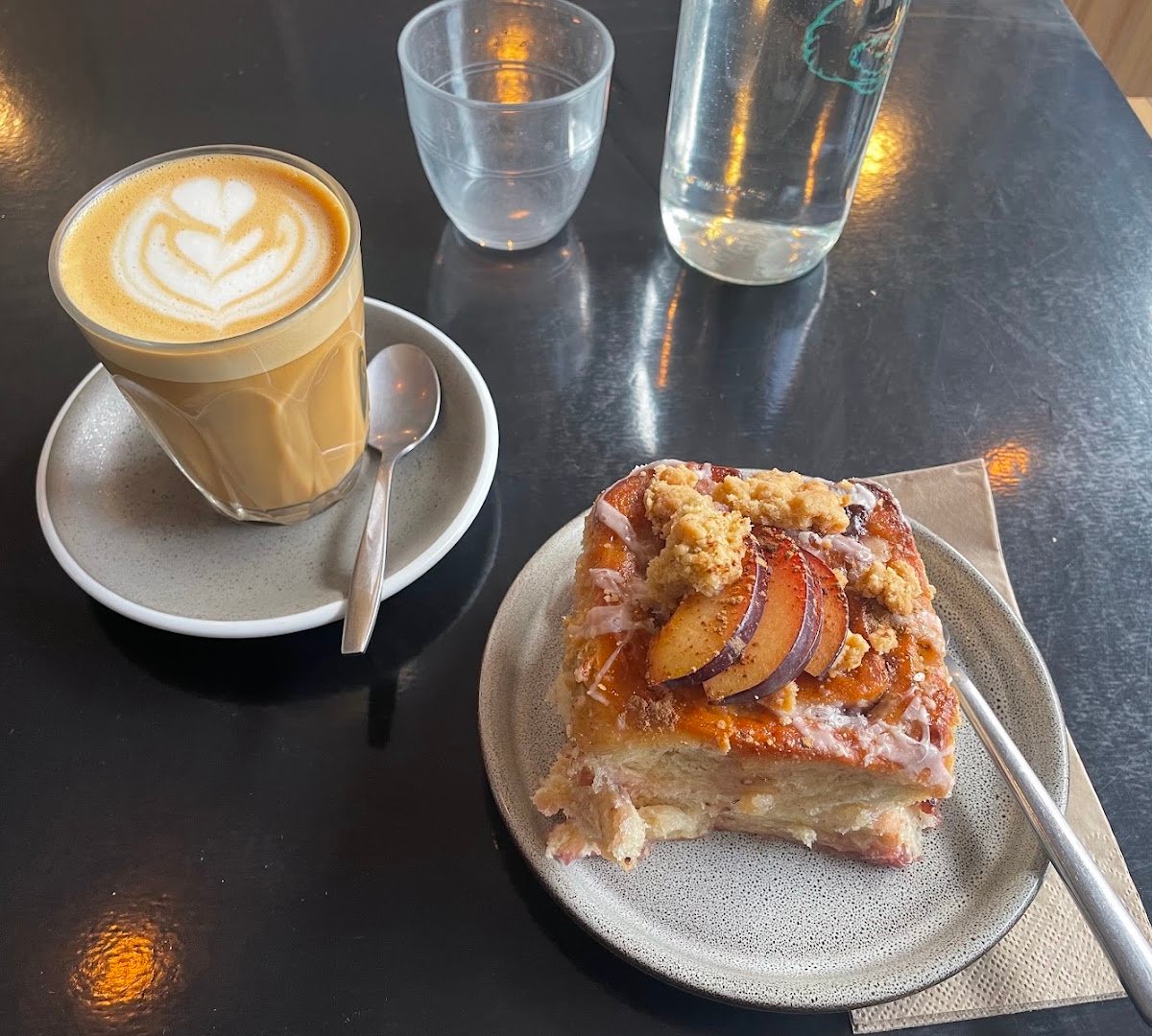 Coffee at Little Fitzroy Coffee., specialty coffee shop in Edinburgh