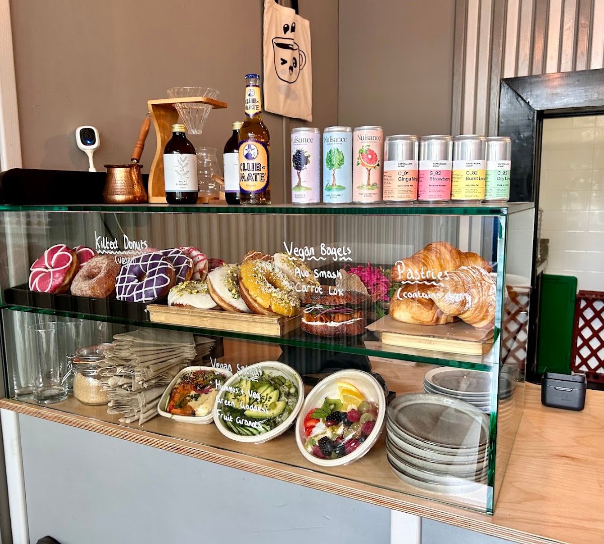Food at Little Fitzroy Coffee., specialty coffee shop in Edinburgh