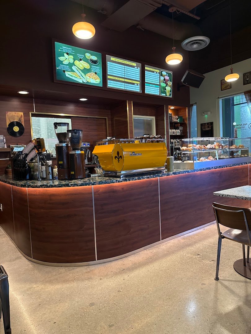 Interior of Rutina Coffee, specialty coffee shop in Miami