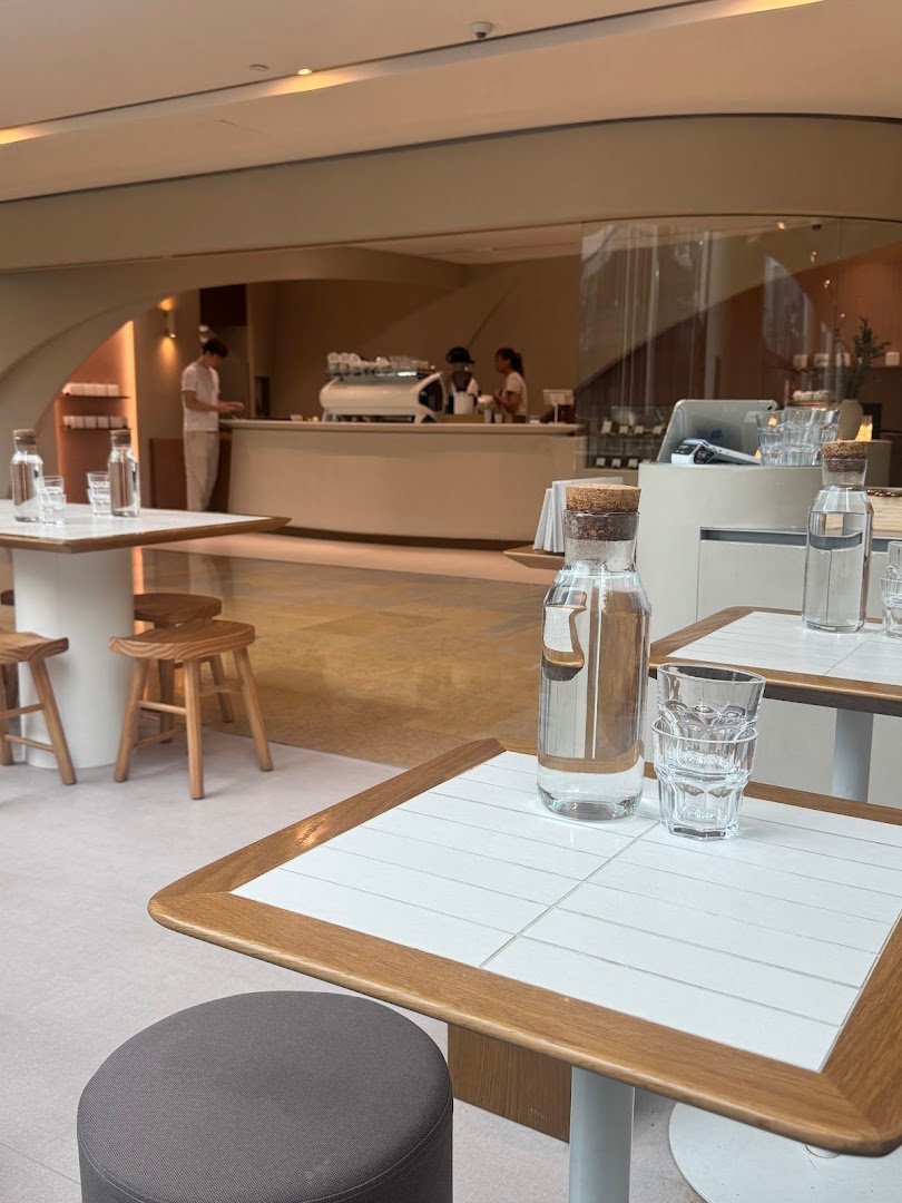Interior of Little Cove Espresso, specialty coffee shop in Hong Kong