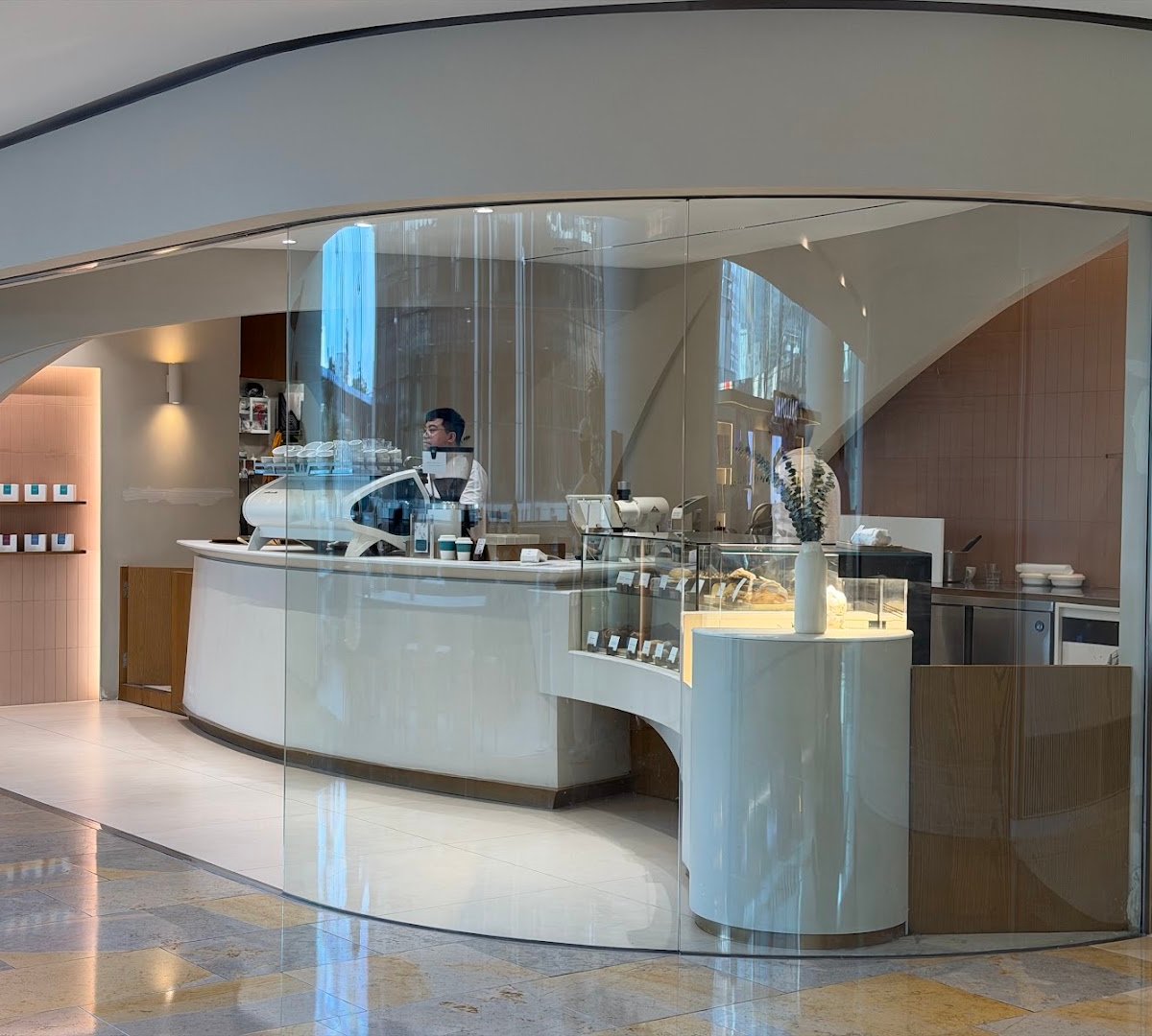 Storefront of Little Cove Espresso, specialty coffee shop in Hong Kong