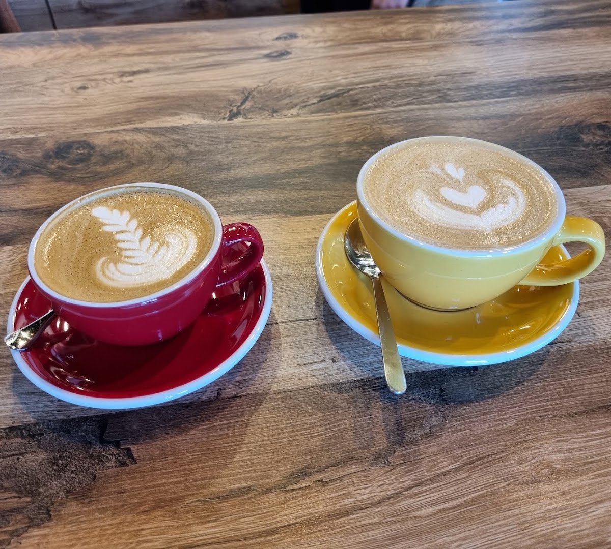 Coffee at Noble Coffee Roastery, specialty coffee shop in Warsaw