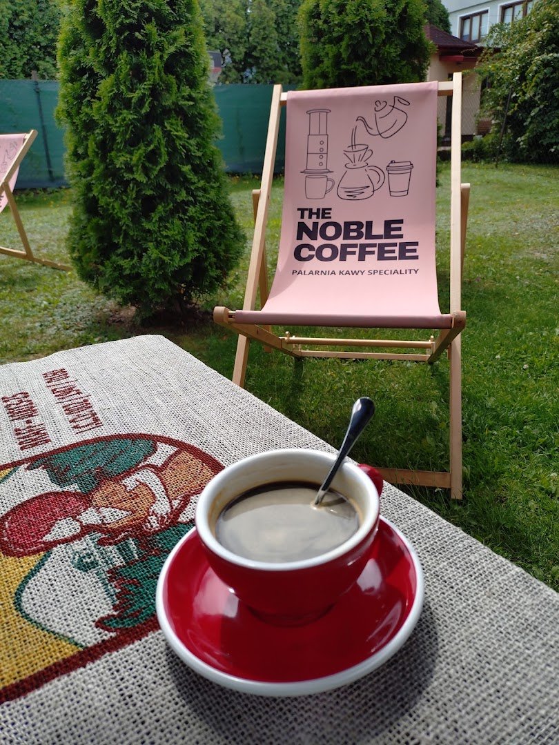 Coffee at Noble Coffee Roastery, specialty coffee shop in Warsaw