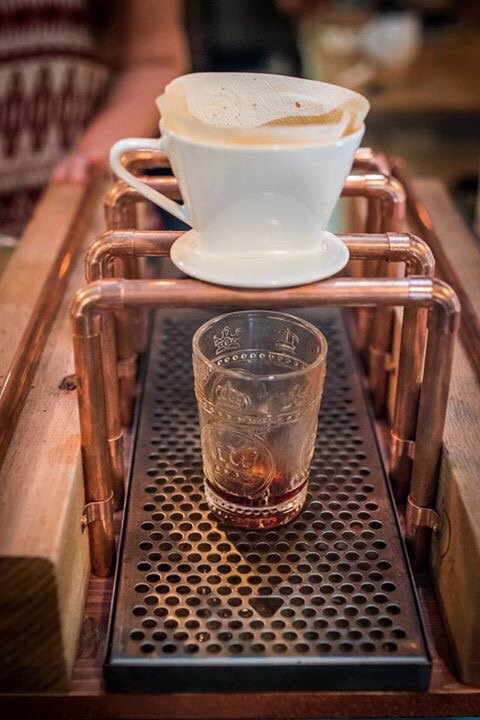 Coffee at Black Crow Coffee Shop, specialty coffee shop in Tampa-St. Petersburg