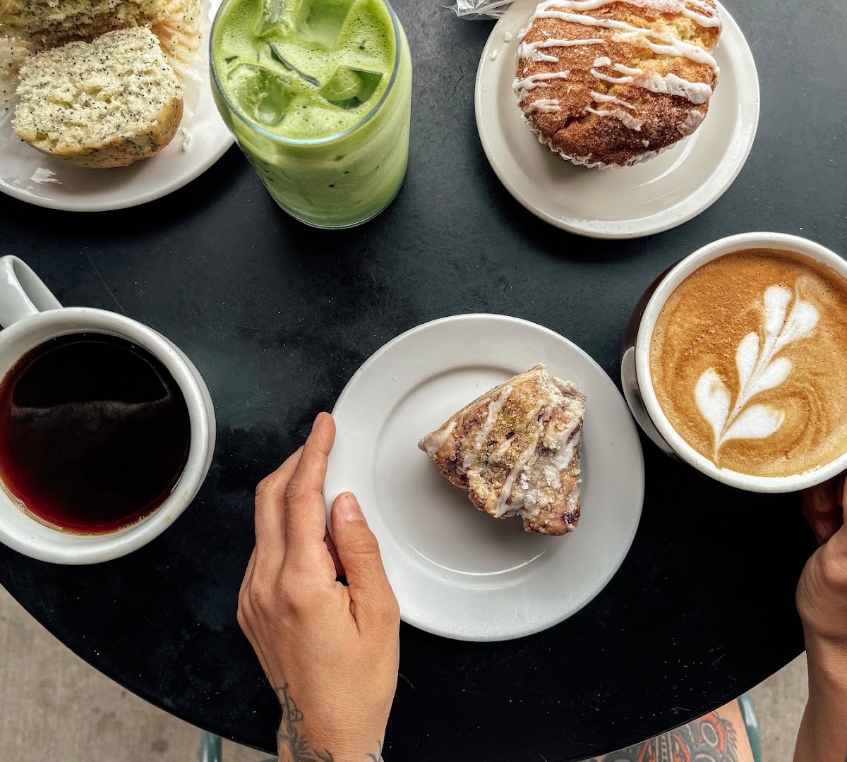 Coffee at Hardy Coffee Co., specialty coffee shop in Omaha