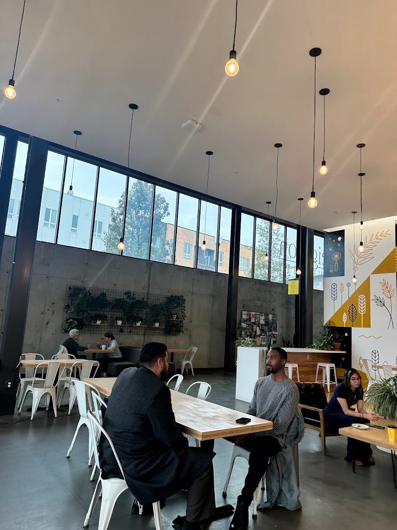 Interior of Hardy Coffee Co., specialty coffee shop in Omaha
