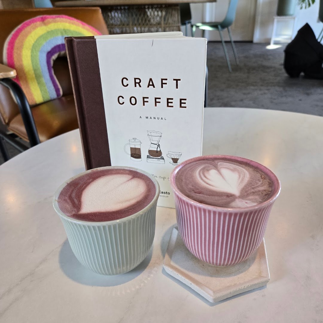 Coffee at Helm Coffee, specialty coffee shop in Indianapolis