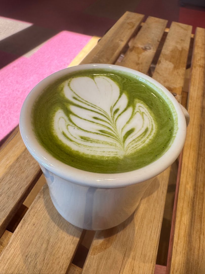 Coffee at HOOP COFFEE Osaka Castle Park, specialty coffee shop in Osaka